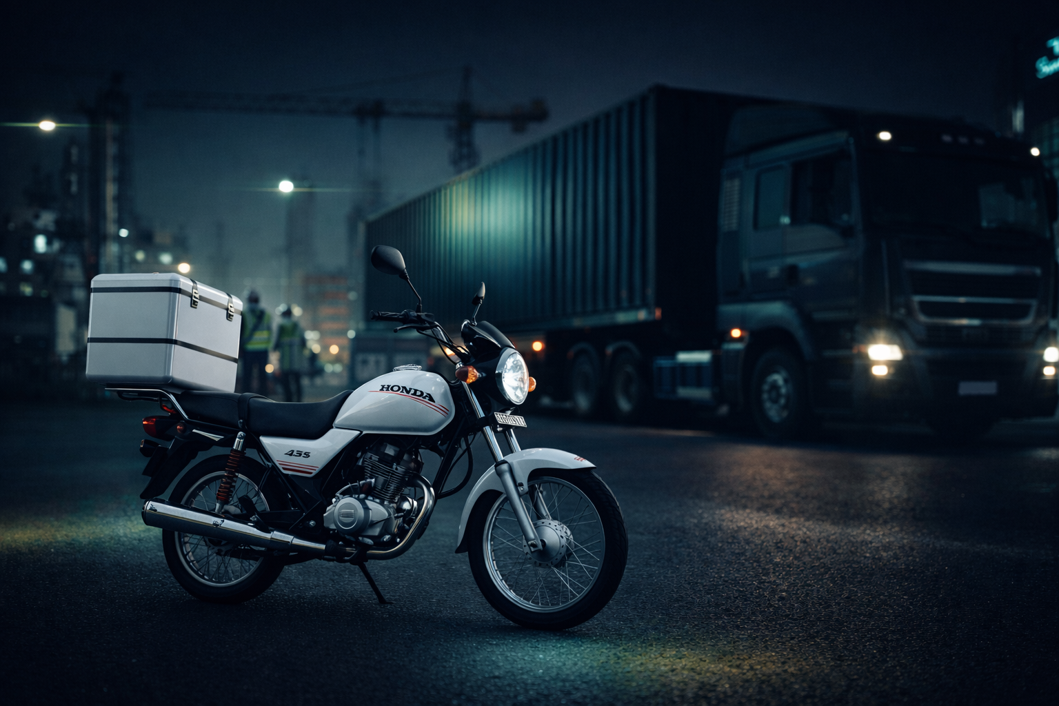 Logistics fleet and container transport operations